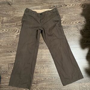 Banana Republic Brown Wide Leg Trousers Relaxed Fit #indie #bananarepublic